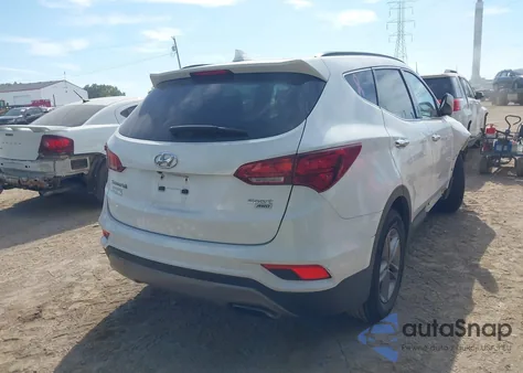 2017 Hyundai Santa Fe Sport 2.4L из США, поврежденный, VIN 5NMZUDLB6HH022905